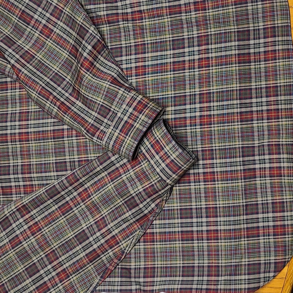 Pendleton wool long sleeve shirt plaid READ description - Picture 7 of 8